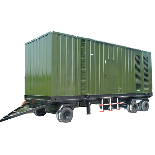 娄底会议移动集装箱型发电机组电站